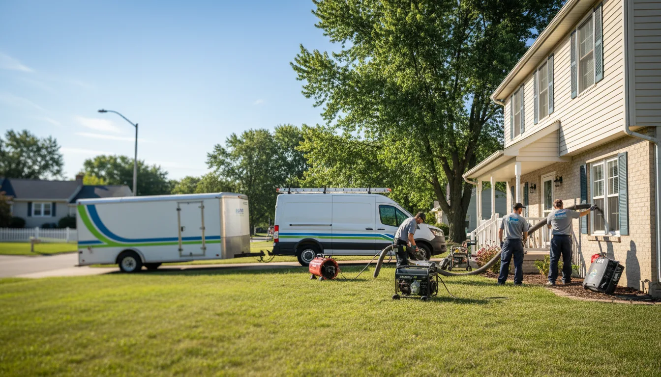 Flooded Basement Restoration And Cleanup With Repair in Scottsburg, NY near me